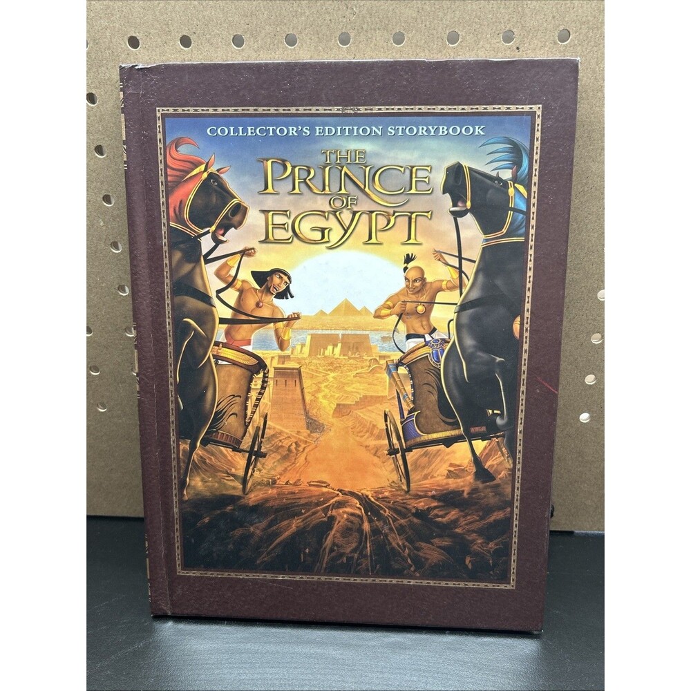 The Prince of Egypt Collectors Edition Hardcover Book Story Of Moses Vintage1998